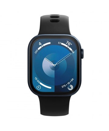 Spigen Elite Shield ”EZ FIT” Hybrid Glass 2-PACK for Apple Watch 10 (46MM) - Clear