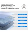 Spigen Elite Shield ”EZ FIT” Hybrid Glass 2-PACK for Apple Watch 10 (46MM) - Clear