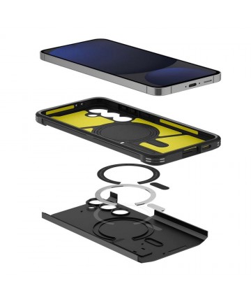Spigen Tough Armor MagSafe case for Samsung Galaxy S24 FE - black