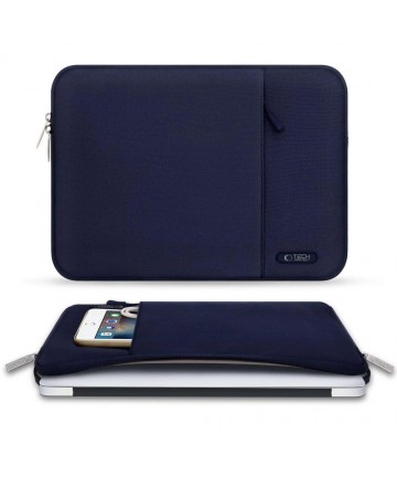 Tech-Protect Sleeve Laptop 13-14 Case - Navy Blue