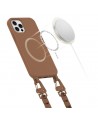 Tech-Protect MagNecklace MagSafe Case for iPhone 12 / 12 Pro - Brown