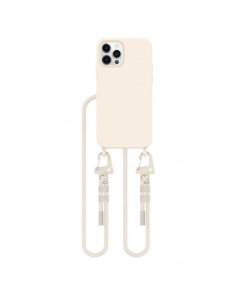 Tech-Protect MagNecklace MagSafe Case for iPhone 12 / 12 Pro - Beige