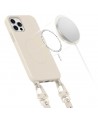 Tech-Protect MagNecklace MagSafe Case for iPhone 12 / 12 Pro - Beige