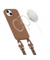 Tech-Protect MagNecklace MagSafe iPhone 14 Case - Brown
