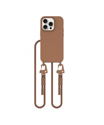Tech-Protect MagNecklace MagSafe iPhone 14 Pro Case - Brown