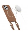 Tech-Protect MagNecklace MagSafe iPhone 14 Pro Case - Brown