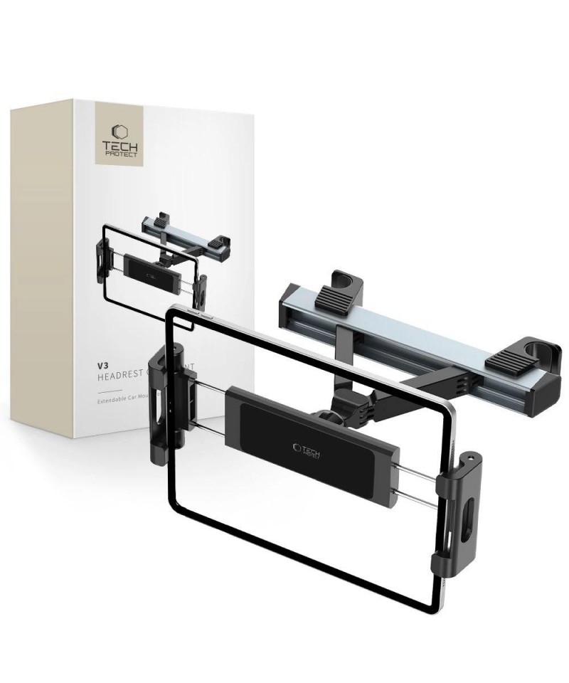 Tech-Protect V3 Headrest Car Mount - Black