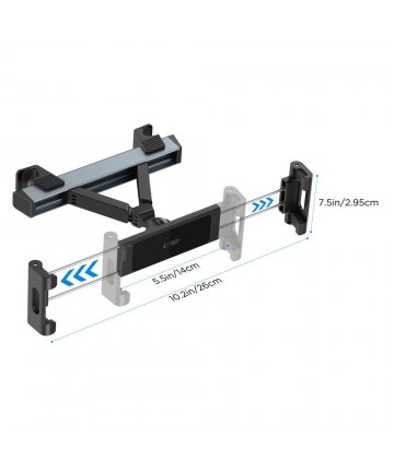 Tech-Protect V3 Headrest Car Mount - Black