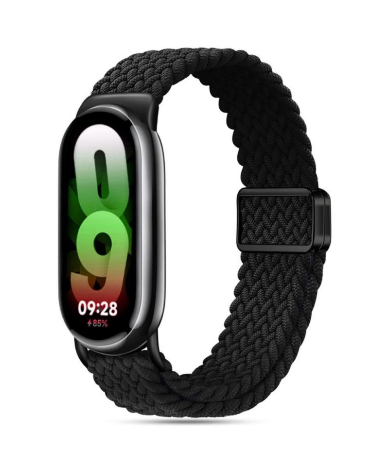 Tech-Protect NylonMag Strap for Xiaomi Smart Band 8 / 9 / NFC - Black
