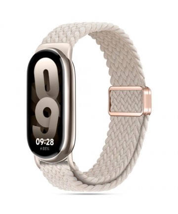Tech-Protect NylonMag Strap for Xiaomi Smart Band 8 / 9 / NFC - Beige