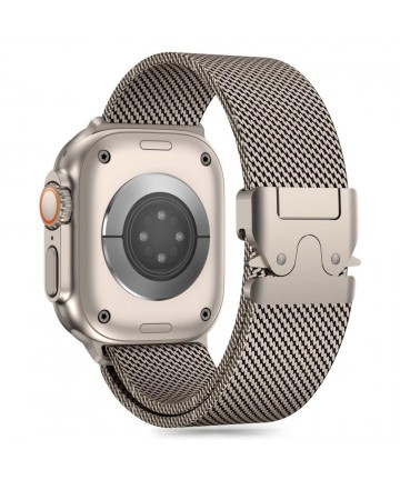 Tech-Protect Milano strap for Apple Watch 6 / 7 / 8 / 9 / 10 / SE / Ultra 1 / 2 (44 / 45 / 46 / 49 MM) - titanium