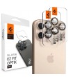 Spigen Optik Pro GLAS.TR ”EZ FIT” Camera Protector 2-PACK for iPhone 16 Pro / Pro Max - Brown