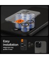 Spigen Optik Pro GLAS.TR ”EZ FIT” Camera Protector 2-PACK for iPhone 16 Pro / Pro Max - Brown