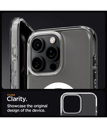 Spigen Ultra Hybrid Mag Case with MagSafe for iPhone 16 Pro - Clear