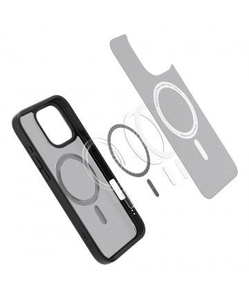 Spigen Ultra Hybrid Mag Case with MagSafe for iPhone 16 Pro - Black