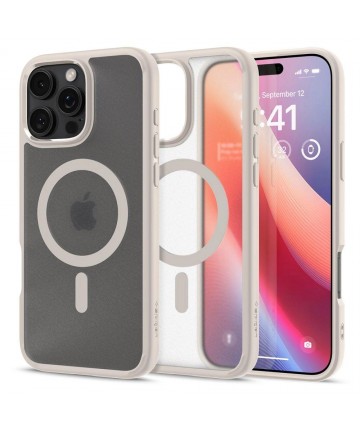 Spigen Ultra Hybrid Mag case with MagSafe for iPhone 16 Pro Max - titanium