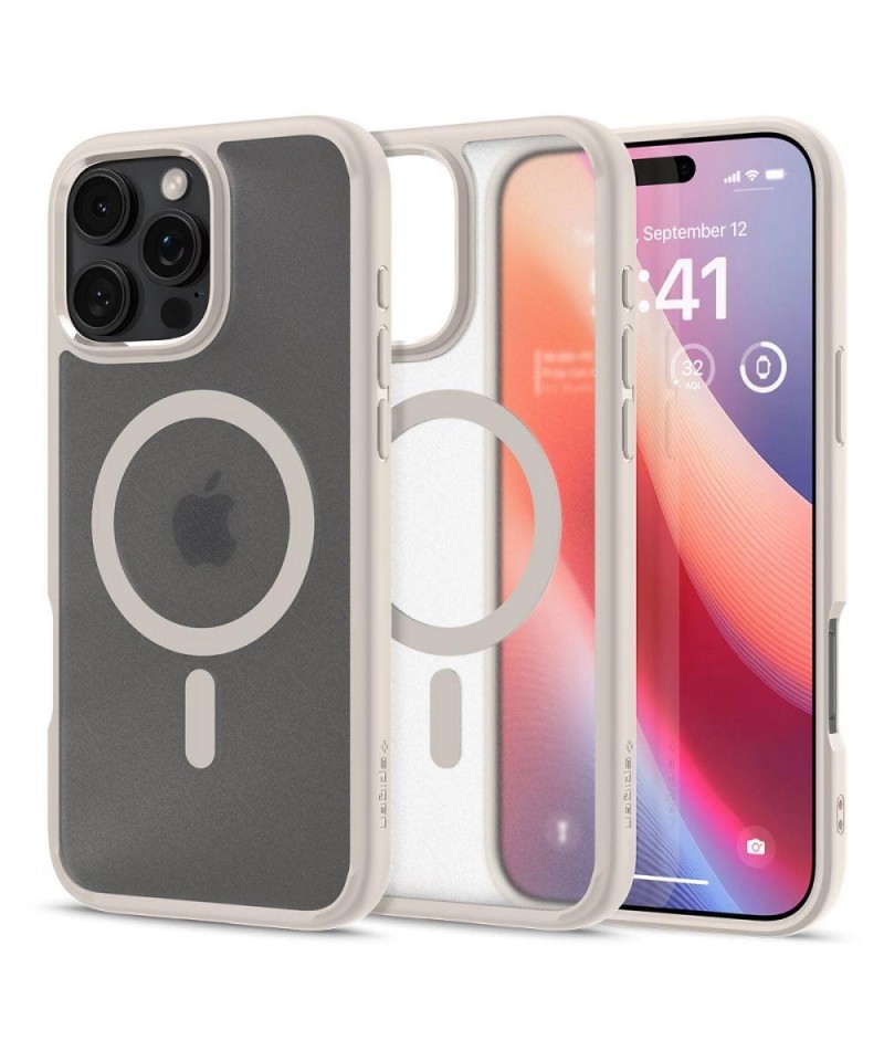 Spigen Ultra Hybrid Mag case with MagSafe for iPhone 16 Pro Max - titanium