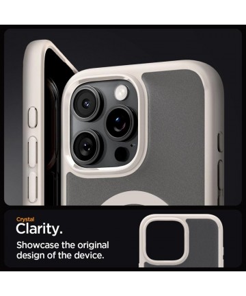 Spigen Ultra Hybrid Mag case with MagSafe for iPhone 16 Pro Max - titanium