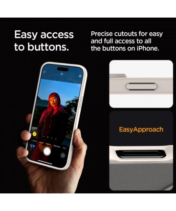 Spigen Ultra Hybrid Mag case with MagSafe for iPhone 16 Pro Max - titanium