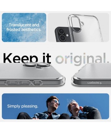 Spigen Ultra Hybrid for iPhone 16 - Clear