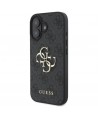 Guess 4G Big Logo iPhone 16 Plus Case - Black