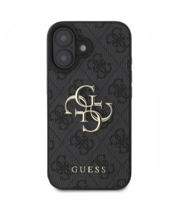Guess 4G Big Logo iPhone 16 Plus Case - Black