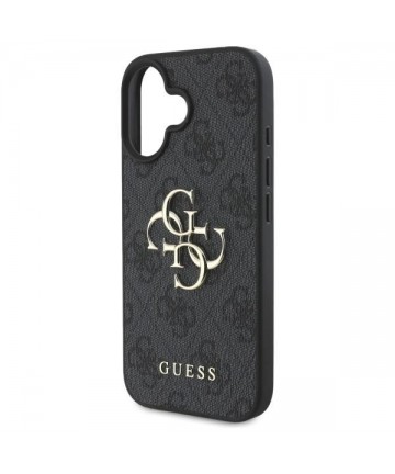 Guess 4G Big Logo iPhone 16 Plus Case - Black