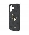 Guess 4G Big Logo iPhone 16 Plus Case - Black