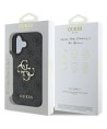 Guess 4G Big Logo iPhone 16 Plus Case - Black