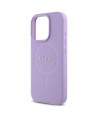 Guess Saffiano MagSafe case for iPhone 16 Pro - purple