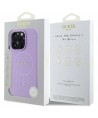 Guess Saffiano MagSafe case for iPhone 16 Pro - purple