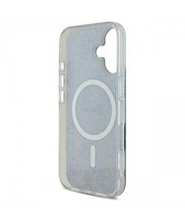 Guess IML 4G MagSafe Case for iPhone 16 Plus - Black
