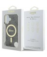 Guess IML 4G MagSafe Case for iPhone 16 Plus - Black
