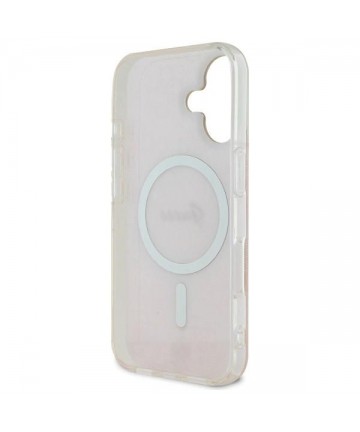 Guess IML 4G MagSafe iPhone 16 Plus Case - Pink