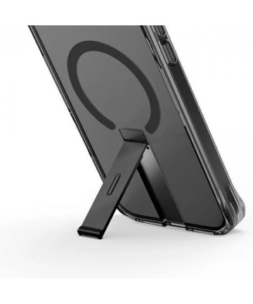 Uniq Eleva with Vertica Stand for iPhone 16 Pro - Black