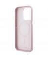 Karl Lagerfeld FW Metal Plate MagSafe iPhone 15 Pro Max Case - Pink