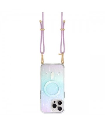 Uniq Coehl Celest Magnetic Charging Case for iPhone 16 Pro Max - Iridescent