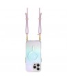 Uniq Coehl Celest Magnetic Charging Case for iPhone 16 Pro Max - Iridescent