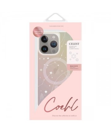 Uniq Coehl Celest Magnetic Charging Case for iPhone 16 Pro Max - Iridescent