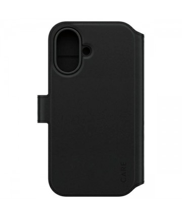 CARE by PanzerGlass Feature Tango 2in1 Wallet MagSafe Case for iPhone 16 - Black