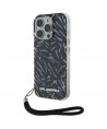 Karl Lagerfeld Zebra With Cord iPhone 16 Pro Case - Purple