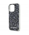 Karl Lagerfeld Zebra With Cord iPhone 16 Pro Case - Purple