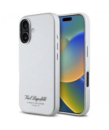 Karl Lagerfeld hotel RSG iPhone 16 case - gray