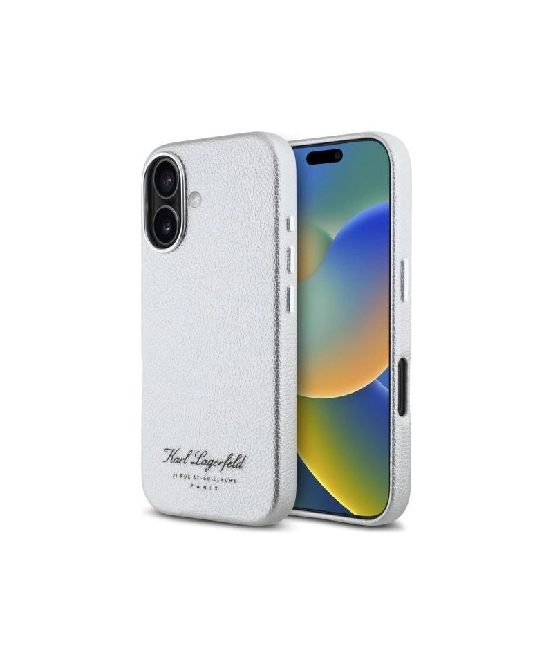 Karl Lagerfeld hotel RSG iPhone 16 case - gray