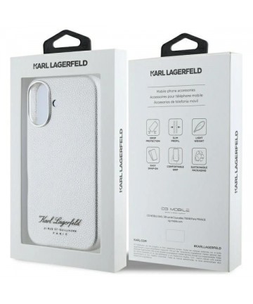 Karl Lagerfeld hotel RSG iPhone 16 case - gray