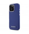 Karl Lagerfeld FW Metal Plate MagSafe iPhone 16 Pro Case - Blue