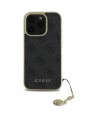Guess 4G Charms Collection case for iPhone 16 Pro - black