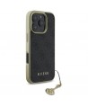Guess 4G Charms Collection case for iPhone 16 Pro - black