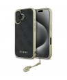 Guess 4G Charms Collection case for iPhone 16 Plus - black