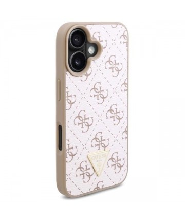 Guess New 4G Triangle Case for iPhone 16 Plus - White